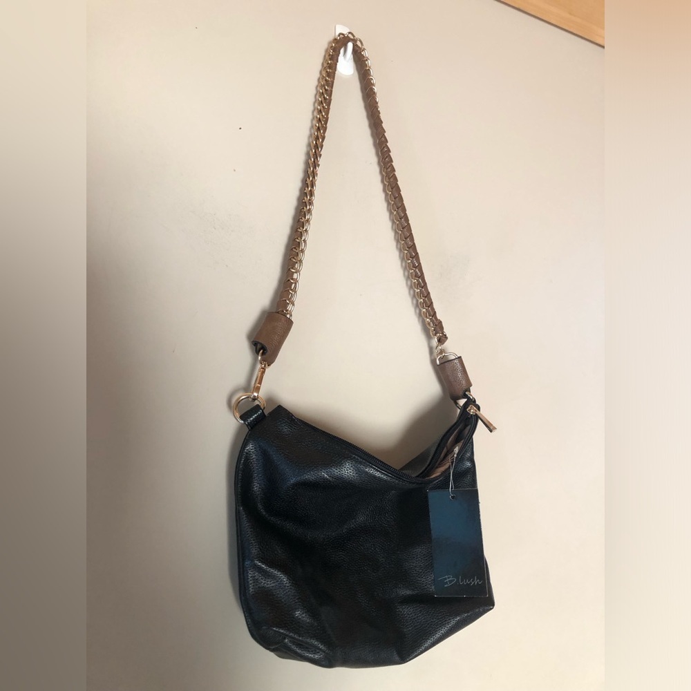 🔶 Blush | NEW Chain Strap Black Purse